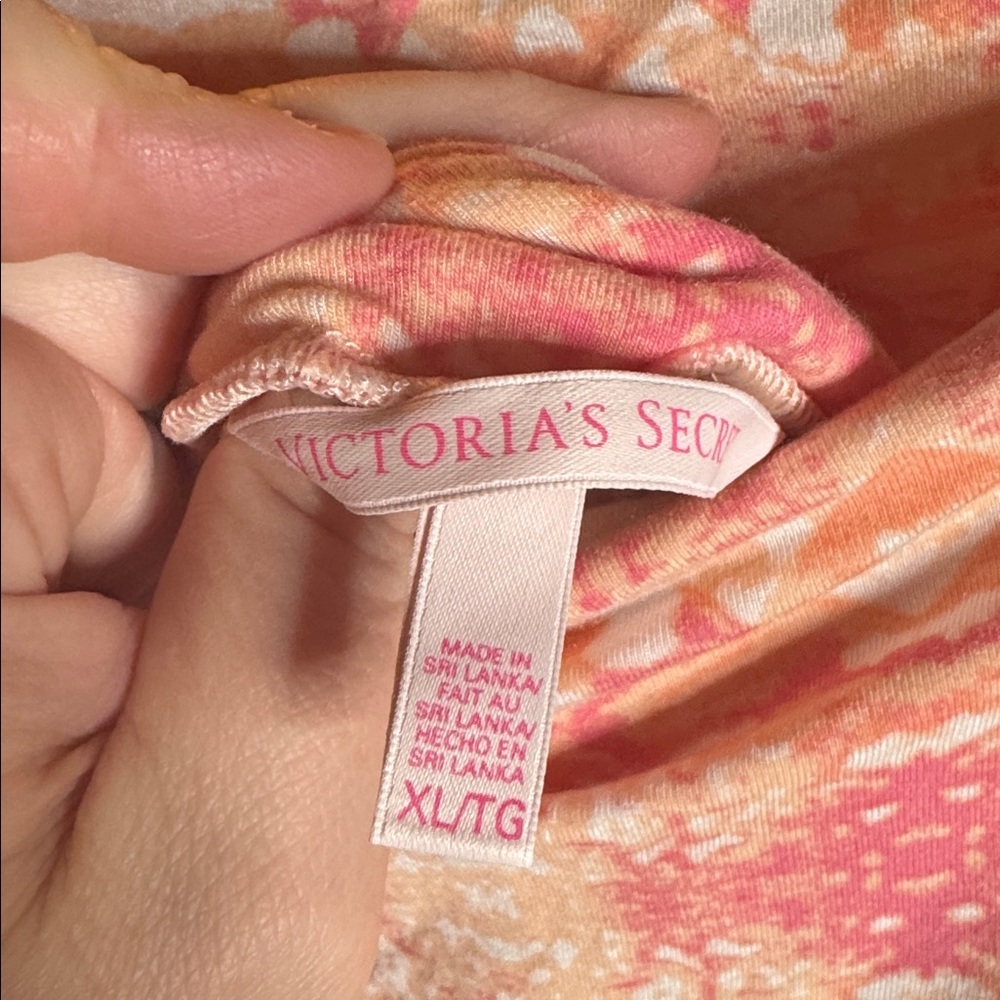 Victoria’s Secret Pink Floral Convertible Maxi Dress or Skirt Size XL - Picture 8 of 10